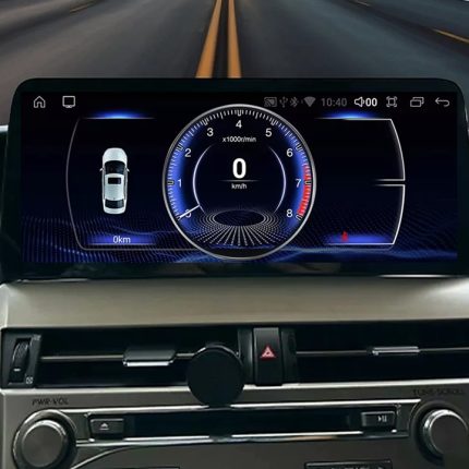 Штатна магнітола Lexus RX U8L (8+64Gb, 12.3") 2009-2015 – вигляд збоку