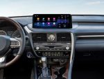 Штатна магнітола Lexus RX U8C (2019-2021) FORS.auto в інтер'єрі