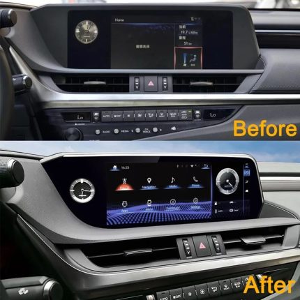 Штатна магнітола FORS.auto для Lexus ES U8C (8+64Gb, 12.3") 2018-2021 – вигляд збоку