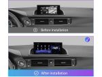Штатна магнітола FORS.auto для Lexus CT U8T (4+32Gb, 10.25") 2012-2020 – вигляд збоку