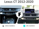 Штатна магнітола FORS.auto для Lexus CT U8K (4+32Gb, 10.25") 2012-2020 - 1