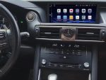 Штатна магнітола FORS.auto для Lexus RC: вигляд збоку