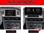 Штатна магнітола FORS.auto для Audi A6/S6/RS6 MMI-3G (8+64Gb, 10.25") 2010-2011 – 1