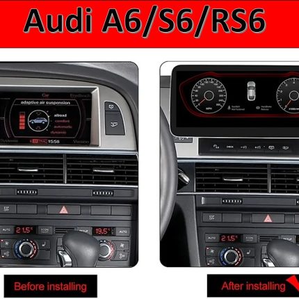 Штатна магнітола FORS.auto для Audi A6/S6/RS6 MMI-3G (8+64Gb, 10.25") 2010-2011 – 1