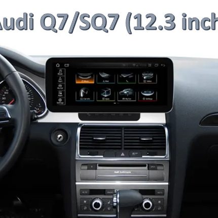Штатна магнітола FORS.auto для Audi Q7/SQ7 MMI-2G (8+64Gb, 12.3") 2005-2009 – вигляд збоку