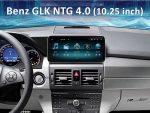 Штатна магнітола FORS.auto для Mercedes-Benz GLK-Class NTG 4.0 (X204) в інтер'єрі авто