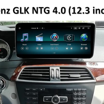 Штатна магнітола FORS.auto для Mercedes-Benz GLK-Class NTG 4.0 (X204) (8+64Gb, 12.3") 2009-2012 – 1