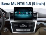 Штатна магнітола FORS.auto для Mercedes-Benz GL/ML-Class NTG 4.5 (X166/W166) – вигляд збоку