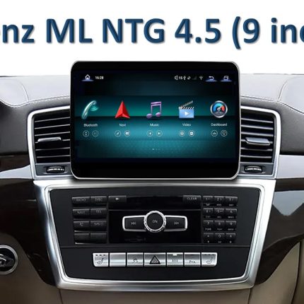 Штатна магнітола FORS.auto для Mercedes-Benz GL/ML-Class NTG 4.5 (X166/W166) – вигляд збоку
