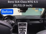 Штатна магнітола FORS.auto для Mercedes-Benz SLK-Class NTG 4.5 (R172) - вигляд збоку