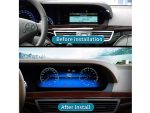 Штатна магнітола FORS.auto для Mercedes-Benz S-Class W221 - вигляд збоку
