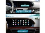 Штатна магнітола FORS.auto Mercedes Benz W221 (2010-2013) – вигляд збоку