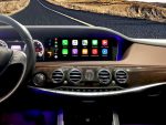 Штатна магнітола FORS.auto для Mercedes-Benz S-Class W222 - вигляд збоку