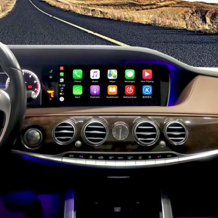 Штатна магнітола FORS.auto для Mercedes-Benz S-Class W222 - вигляд збоку