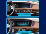 Штатна магнітола FORS.auto для Mercedes-Benz S-Class W222 - інтерфейс