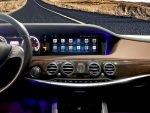 Штатна магнітола FORS.auto для Mercedes-Benz S-Class W222 (2013-2017) - вигляд збоку