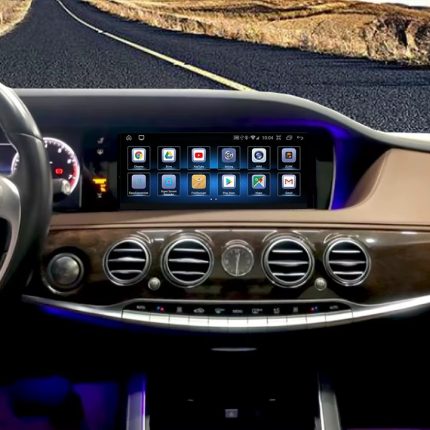 Штатна магнітола FORS.auto для Mercedes-Benz S-Class W222 (2013-2017) - вигляд збоку