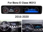 Штатна магнітола FORS.auto для Mercedes-Benz E-Class W213 в інтер'єрі авто