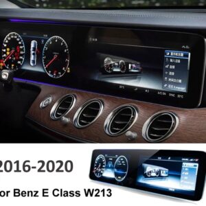 Штатна магнітола FORS.auto для Mercedes-Benz E-Class NTG 5.5 (W213) (8+64Gb, 12.3") 2016-2020 – вигляд збоку