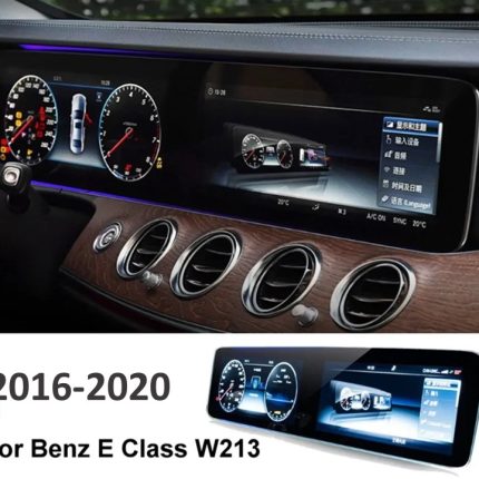 Штатна магнітола FORS.auto для Mercedes-Benz E-Class NTG 5.5 (W213) (8+64Gb, 12.3") 2016-2020 – вигляд збоку