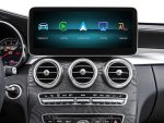 Штатна магнітола FORS.auto для Mercedes-Benz C/GLC-Class NTG 5.5 (W205) (4+32Gb, 10.25") 2019-2020 – вигляд збоку
