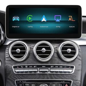 Головна Штатна магнітола FORS.auto для Mercedes-Benz C/GLC-Class NTG 5.5 (W205) (4+32Gb, 10.25") 2019-2020 – вигляд збоку
