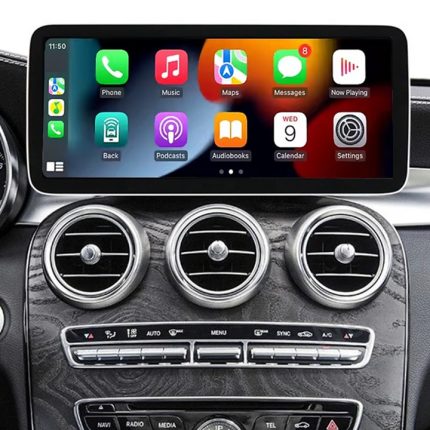 Штатна магнітола Mercedes Benz W205 FORS.auto з підтримкою Apple CarPlay та Android Auto
