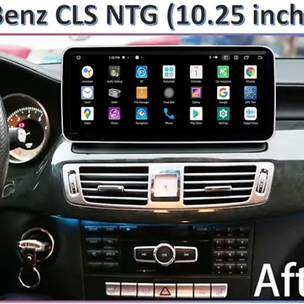 Штатна магнітола FORS.auto для Mercedes-Benz CLS-Class NTG 4.0 (C218) (2011-2012) – вигляд збоку