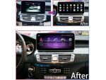 Штатна магнітола FORS.auto Mercedes CLS Class C218 (2011-2012) – вигляд збоку