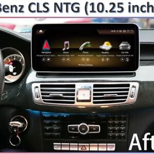 Штатна магнітола FORS.auto для Mercedes-Benz CLS-Class NTG 4.5 (C218) (2013-2014) – вигляд збоку