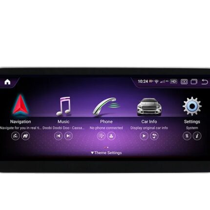Штатна магнітола FORS.auto для Mercedes-Benz A/CLA/GLA-Class NTG 5.0 (W176/C117/X156) (8+64Gb, 12.3")