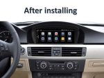 Штатна магнітола BMW E90 FORS.auto з підтримкою Apple CarPlay та Android Auto