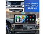 Штатна магнітола FORS.auto для BMW 3/4 Series F30/F32/F33/F36 CIC (8+64Gb, 12.3") 2012-2013 – вигляд збоку