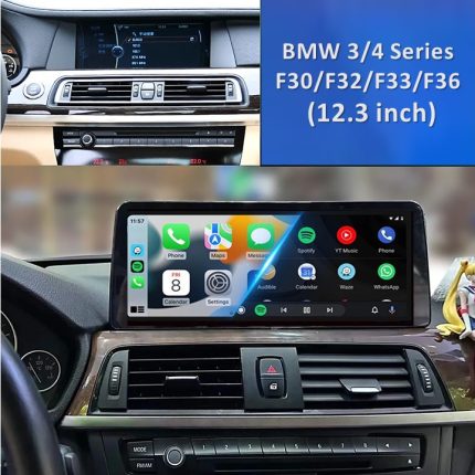 Штатна магнітола FORS.auto для BMW 3/4 Series F30/F32/F33/F36 CIC (8+64Gb, 12.3") 2012-2013 – вигляд збоку