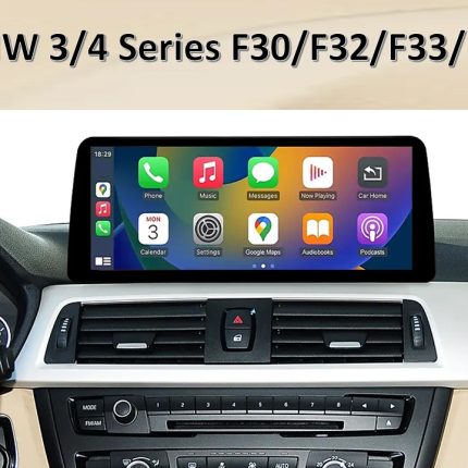 Штатна магнітола FORS.auto для BMW 3/4 Series F30/F32/F33/F36 EVO в інтер'єрі авто
