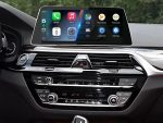 Штатна магнітола BMW 5 Series G30 FORS.auto EVO в інтер'єрі