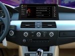 Штатна магнітола FORS.auto для BMW 5 Series E60/E61 CIC (8+64Gb, 10.25") 2008-2010 – вигляд збоку