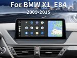 Штатна магнітола BMW X1 E84 FORS.auto в інтер'єрі авто