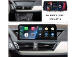 Штатна магнітола FORS.auto для BMW X1 E84 в інтер'єрі авто