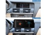 Штатна магнітола FORS.auto для BMW X3 F25/X4 F26 EVO (8+64Gb, 12.3") в інтер'єрі