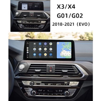 Штатна магнітола FORS.auto для BMW X3/X4 G01/G02 EVO в інтер'єрі