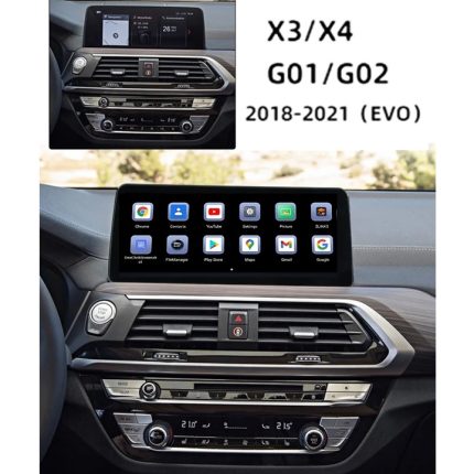 Штатна магнітола FORS.auto для BMW X3 G01/G02 EVO (8+64Gb, 12.3") - вигляд збоку
