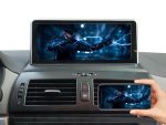 Штатна магнітола FORS.auto для BMW X3 E83 (2006-2010) в інтер'єрі авто