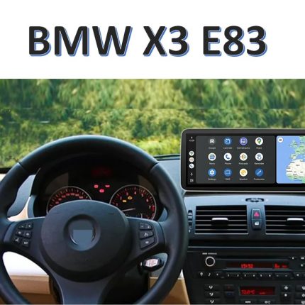 Штатна магнітола FORS.auto для BMW X3 E83 (4+32Gb, 12.3") 2006-2010 - вид з боку