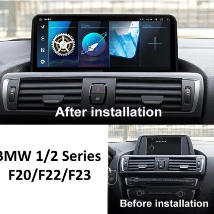 Штатна магнітола FORS.auto BMW F20 F22 з великим екраном