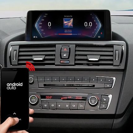 Штатна магнітола FORS.auto для BMW 1/2 Series F20/F22/F23 EVO в інтер'єрі авто