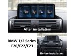 Штатна магнітола FORS.auto для BMW 1/2 Series F20/F22/F23 EVO (штатна магнітола BMW F20 F22) – вигляд збоку