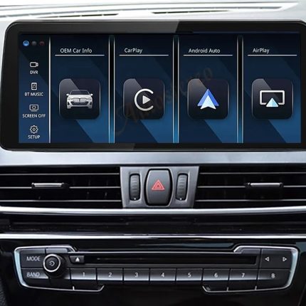 Штатна магнітола FORS.auto для BMW 2 Series F45 EVO в інтер'єрі авто