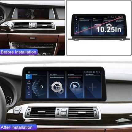 Штатна магнітола FORS.auto для BMW 5 Series (GT) F07 CIC (2010-2012 - вигляд збоку