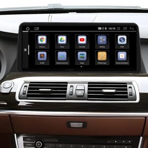 Штатна магнітола FORS.auto для BMW 5 Series (GT) F07 CIC в інтер'єрі